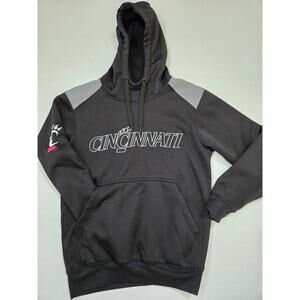 CSG Cincinnati Bearcats Hoodie Men Sz Small Black/Gray Sweatshirt